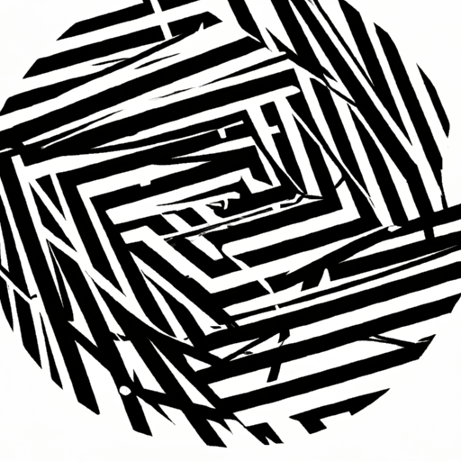 Abstract Design Of Interconnected Shapes 512x512 75306147