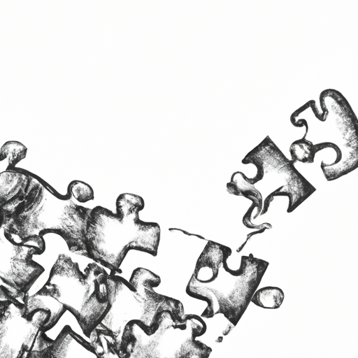 Abstract Design With Puzzle Pieces Penci 512x512 97637596