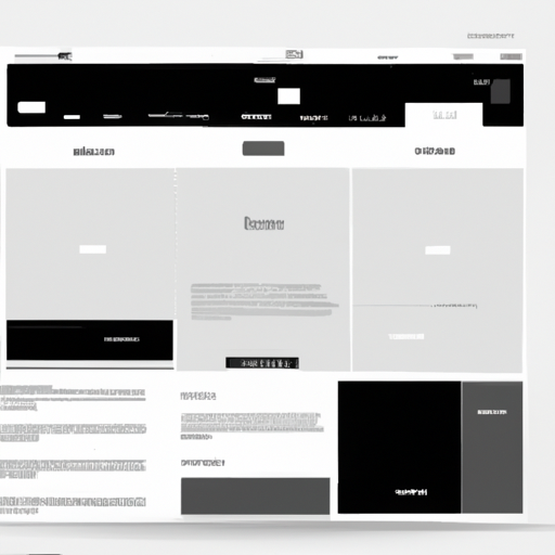 Minimalist Website Design Layout Vector 512x512 34756746