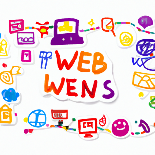 Modern Web Design Elements Collage Carto 512x512 4129989